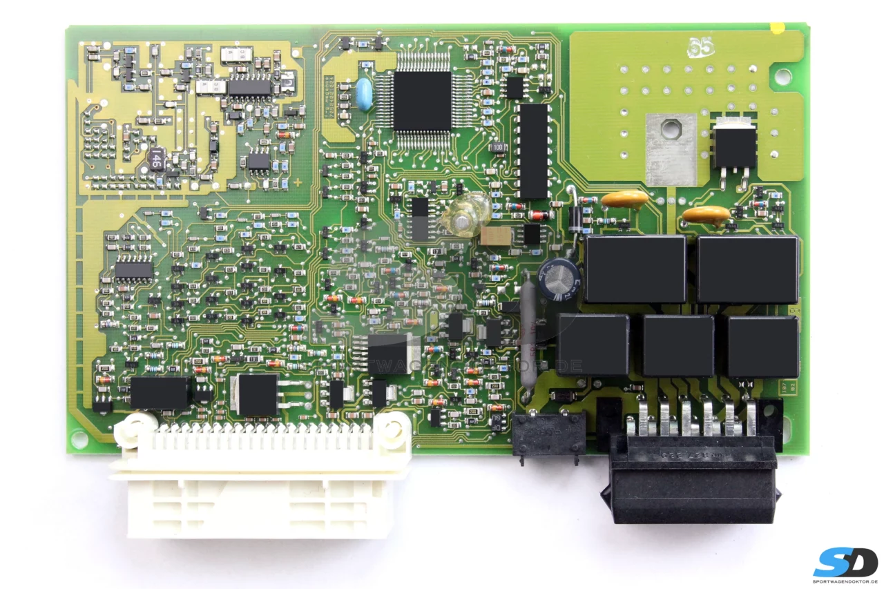 Bild vergrößern - Platine Porsche M534 Alarmsteuergerät eines Porsche 986, Baujahr 1997