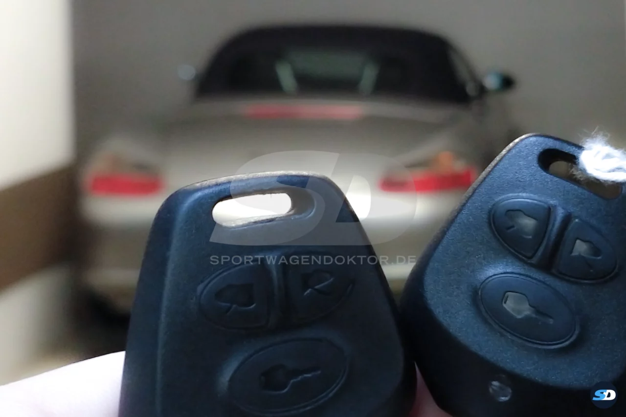Sportwagendoktor.de - Porsche 986 Boxster – Reparatur Funkschlüssel