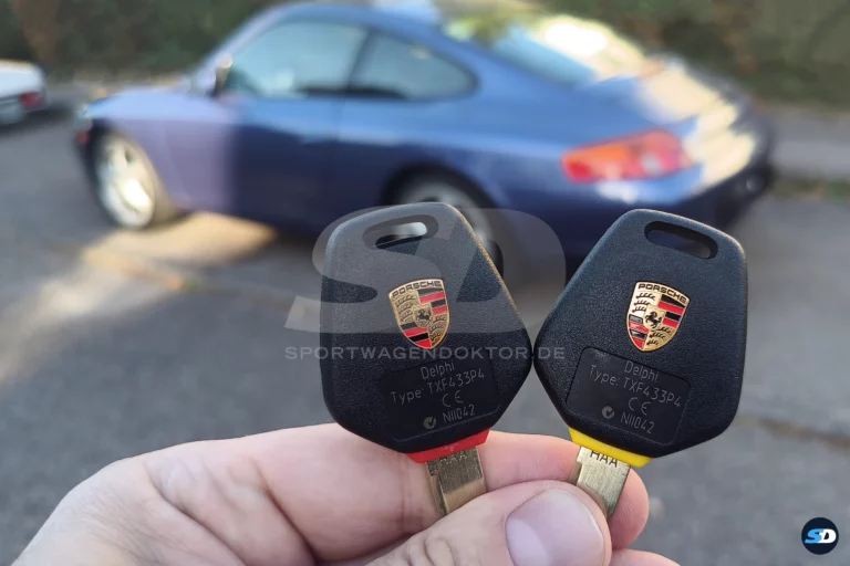 Sportwagendoktor.de - Porsche 996 – Umrüstung Funkfrequenz auf 433 MHz