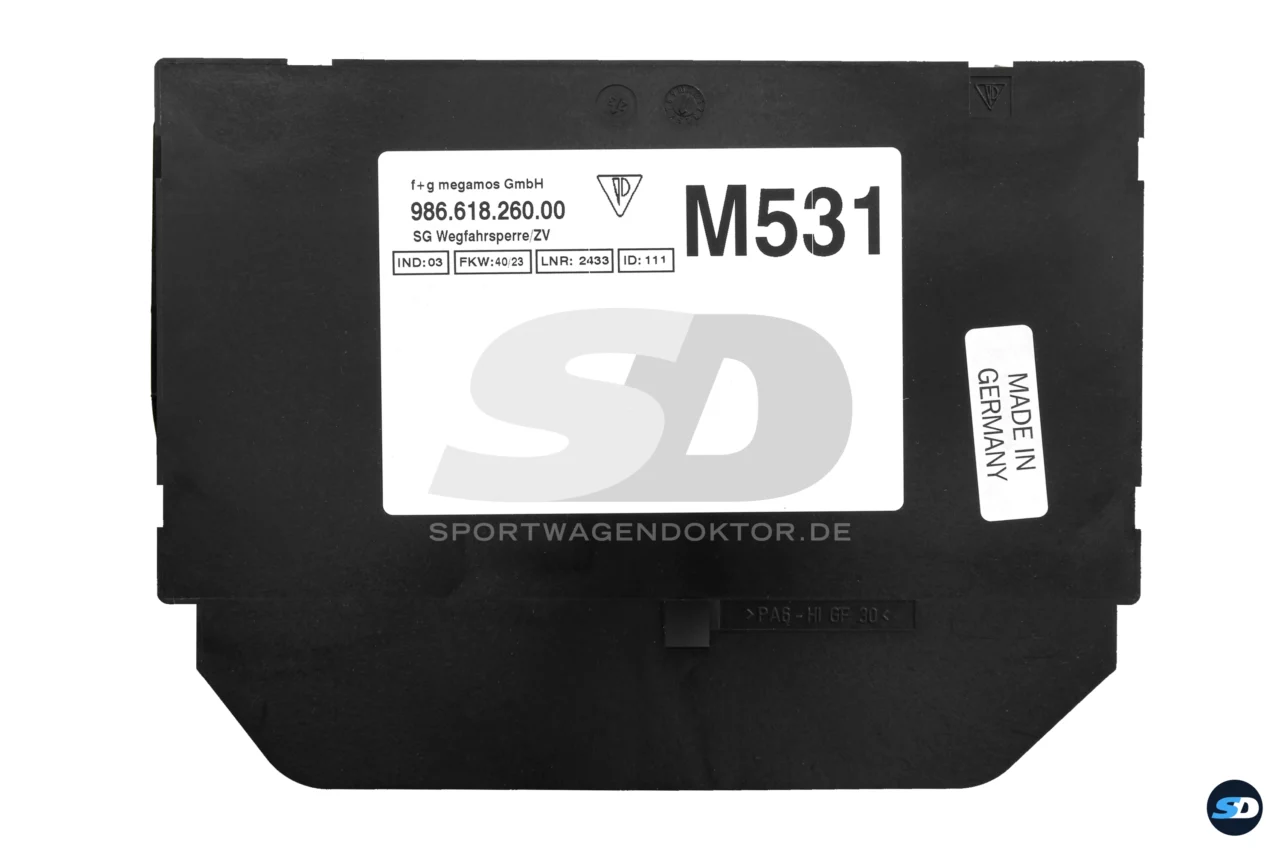 Bild vergrößern - Porsche 986 – Reparaturversuch Alarm-STG M531