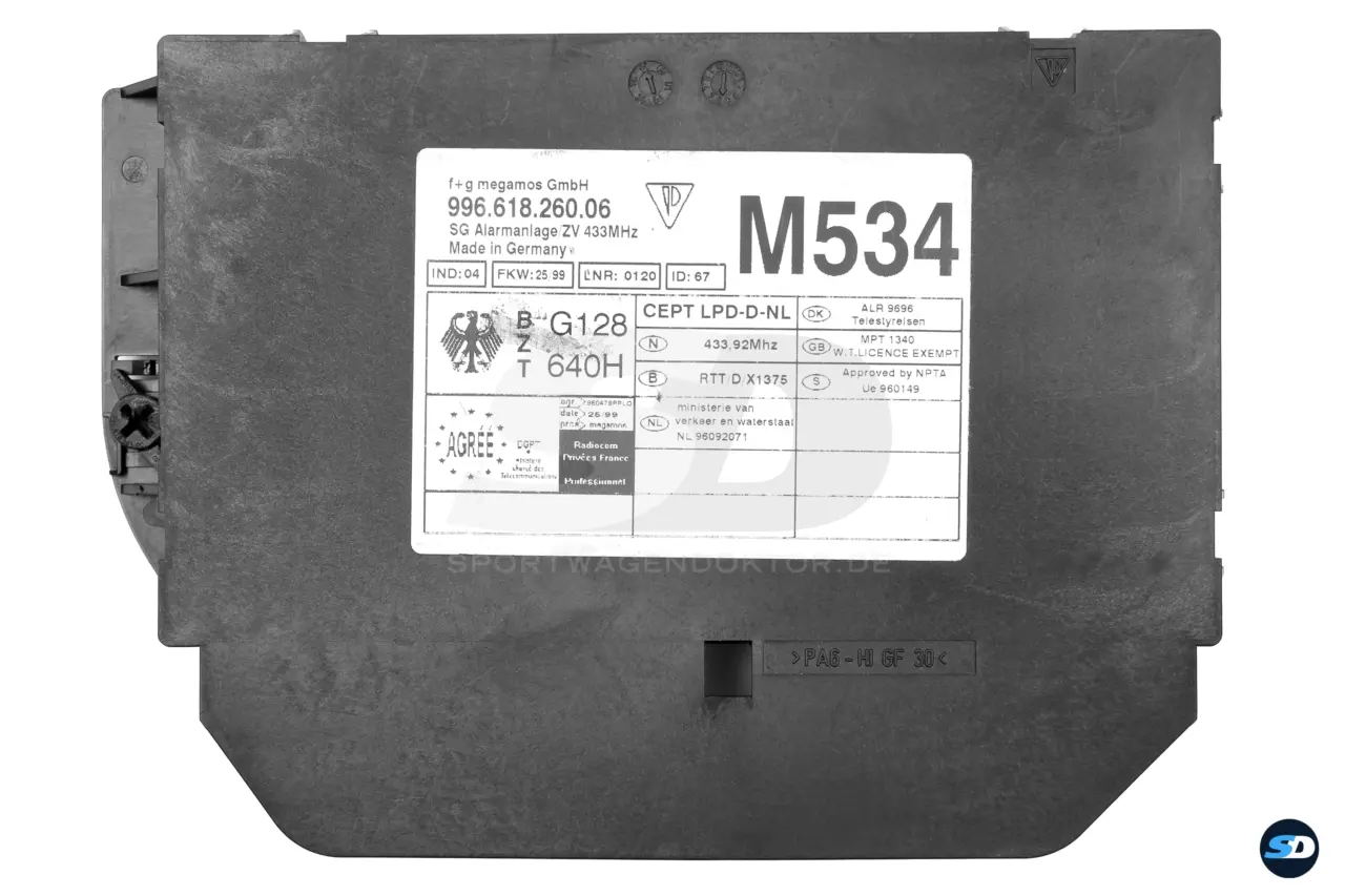 Bild vergrößern - Porsche 996 – Motor startet nicht immer