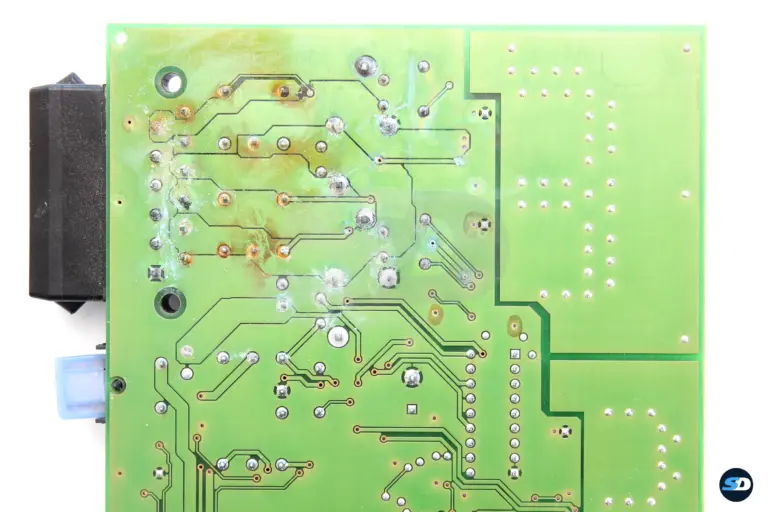 Aktuelles Arbeitsbeispiel - Porsche 996 Cabrio – Wasserschaden M534