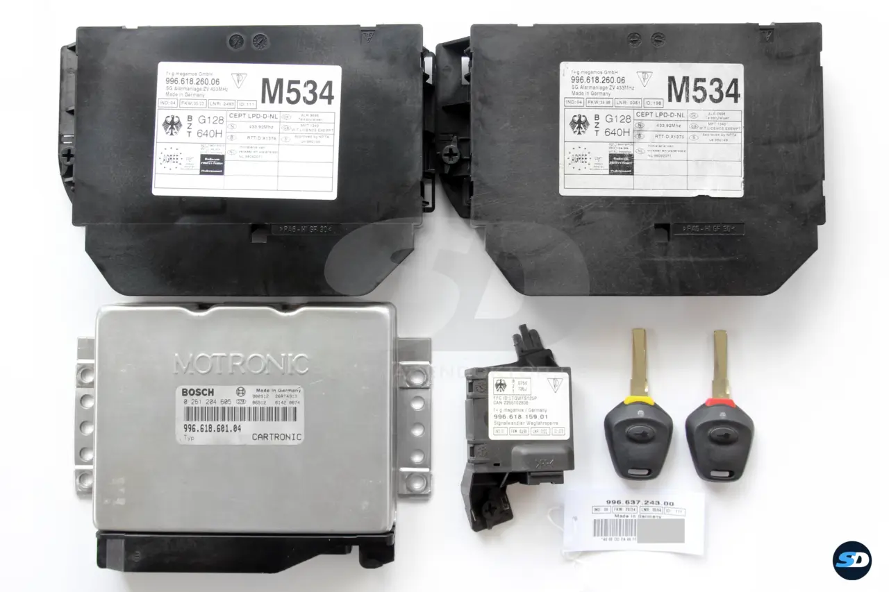 Bild vergrößern - Porsche 996 – startet nicht, Ausfall Karosseriefunktionen