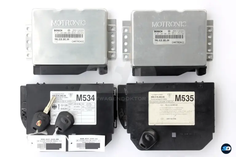 Aktuelles Arbeitsbeispiel - Porsche 996 – startet nicht mehr